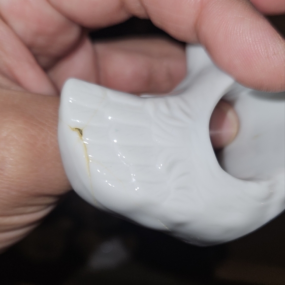 Vintage Rooster & Chicken Bundle Avon And Napkin Rings - Picture 4 of 4